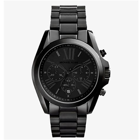 michael kors mk5550 black|Michael Kors Bradshaw Chronograph Black Dial .